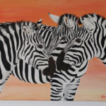 Zebras von Anna Gauck