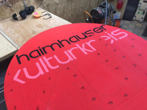 Beschriftung Haimhauser Kulturkreis