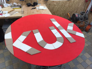 Zusammensetzen der Puzzleteile