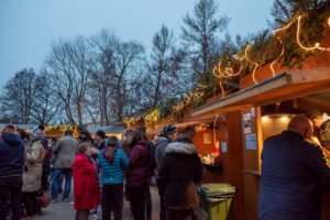 Weihnachtsmarkt am Schloss, Foto: Karin Lübbers